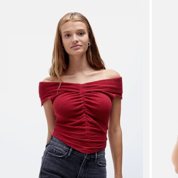 Free People Off The Shoulder Top - Picture 3 of 3